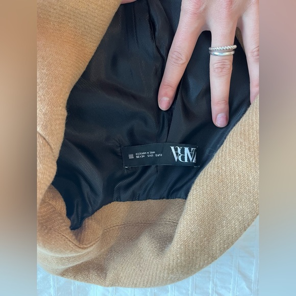 Brand new camel Zara wool coat - Picture 5 of 5